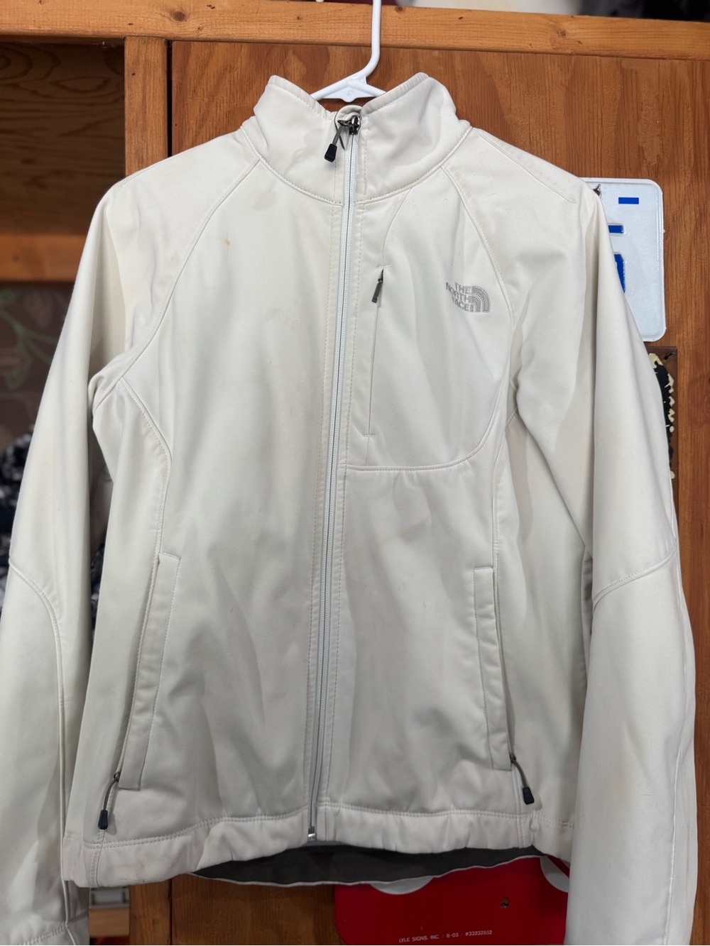 The North Face Off-White Softshell Jacket